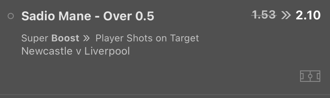 TipsRaw's tweet image. Early Football Bets ⚽️

3 bets starting at 12:30 👇

— Wycombe @ 1.61 

— Wigan @ 1.9 

— Mane SoT @ 2.1

Loads more bets to come over today, drop a LIKE if you want them posted❗️❤️