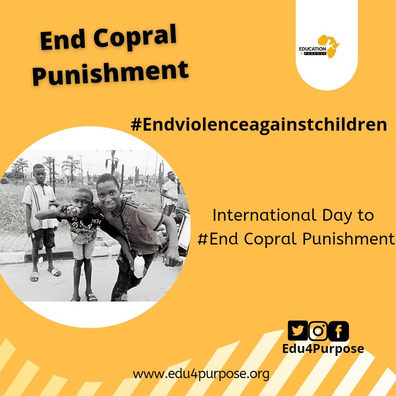 Edu4Purpose's tweet photo. Below are ten alternatives to spanking that you might find helpful.

Give choices. A choice gives some control back to the child on the parents' terms. ... 

#internationaldaytoendcopralpunishment
#endcopralpunishment
#endviolenceagainstchildren https://t.co/KAROqEPLLZ