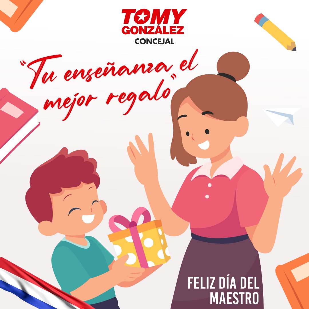 tomyjtg's tweet photo. 🙌🏻 Feliz día, Maestros...!!!
Gracias a todos los maestros: educar es una misión importante, que acerca a tantos jóvenes al bien, a la belleza y a la verdad.
#PapaFrancisco. https://t.co/80sKu5vb57