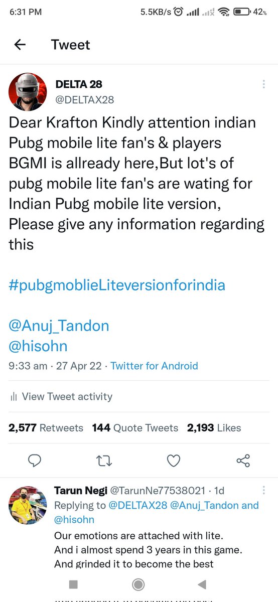 DELTAX28's tweet photo. @Anuj_Tandon @hisohn @jokim1 @leydon_paul kindly resolve it ASAP https://t.co/TwzD2UV51Z