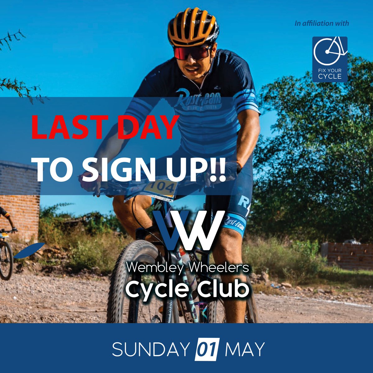 FixYourCycle's tweet photo. Cycle from our #wembleypark hub tomorrow morning. #fixyourcycle #bike #maintenance #london #ebike #ebikes #cycling #cycle #bicycle #bikeshop #repairs #londoncycling #ride #safety #fix #cycle #cyclelife #rider #cyclinglife #ridingbike #bikerepair #bikerepairshop #cyclist #cycling https://t.co/6lgMZ1XGr9