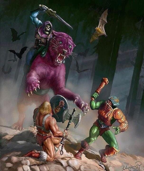DungeonNoir's tweet image. He-Man by Deimos