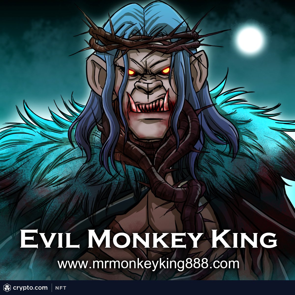 muayturbo_168's tweet photo. Drop Rare Legendary
#399 Evil Monkey King (Legendary Monkey king series) https://t.co/HUVK1btlgl 
https://t.co/dCJa3sTXL4

https://t.co/JUiiuivOZ5 @cryptocom 

#NFTdrop  #CronosNFT #nftart #NFTCommunity #nftasia #crofam #NFTcollectibles #nftcollector @CroFamNFT @cryptocomnft https://t.co/3BTC7CfVRr