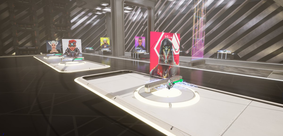 UltiverseDAO's tweet photo. Want a closer look at the NFT gallery inside #Terminus? Get an #ElectricSheep NFT and you can join our closed alpha test!

#Ultiverse #nftgallery https://t.co/IDWd2B6b1P
