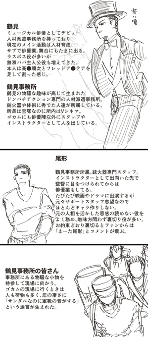 俳優パロ(ゴカムが連ドラという内設定) 