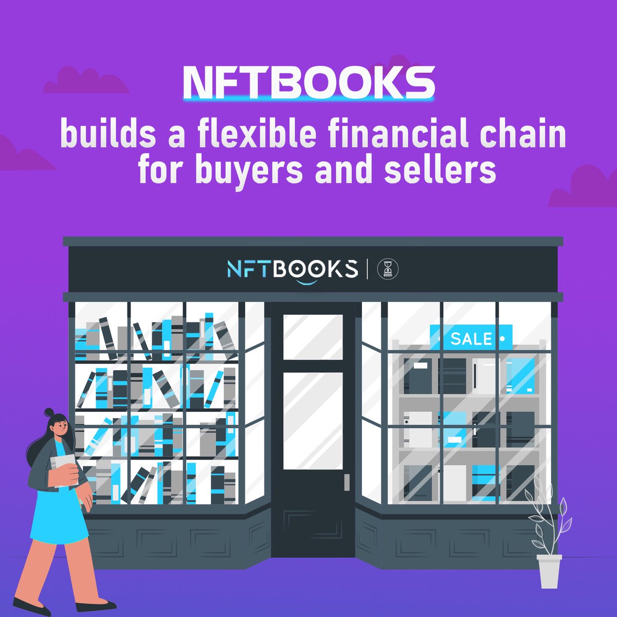 #NFTBOOKS has created an ecosystem that gives readers more options when it comes to purchasing any form of books while also giving authors a direct channel to reach their consumers.

#WeAreRealBookers #PublishEcosystem #NFTBooks #BookSwarmArmy #NFTBS