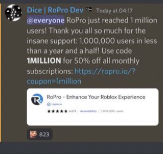 RoPro Roblox Extension on X: To celebrate hitting 100k RoPro