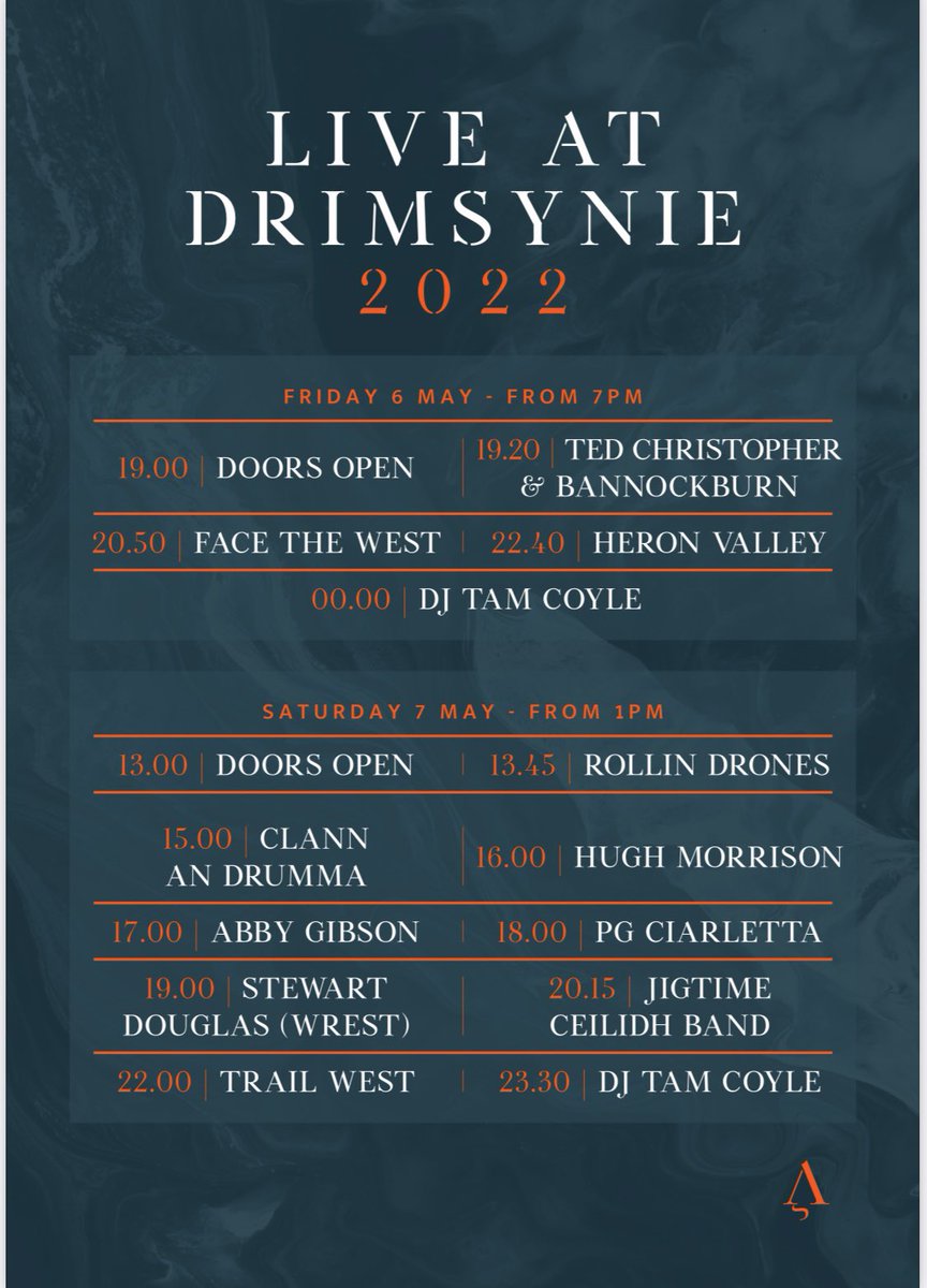 🚨 LIVE at Drimsynie - Low Ticket Warning 🚨

Just a handful of tickets left for Live at Drimsynie 2022 next weekend.

Tickets ~ bit.ly/3Oy1FdH