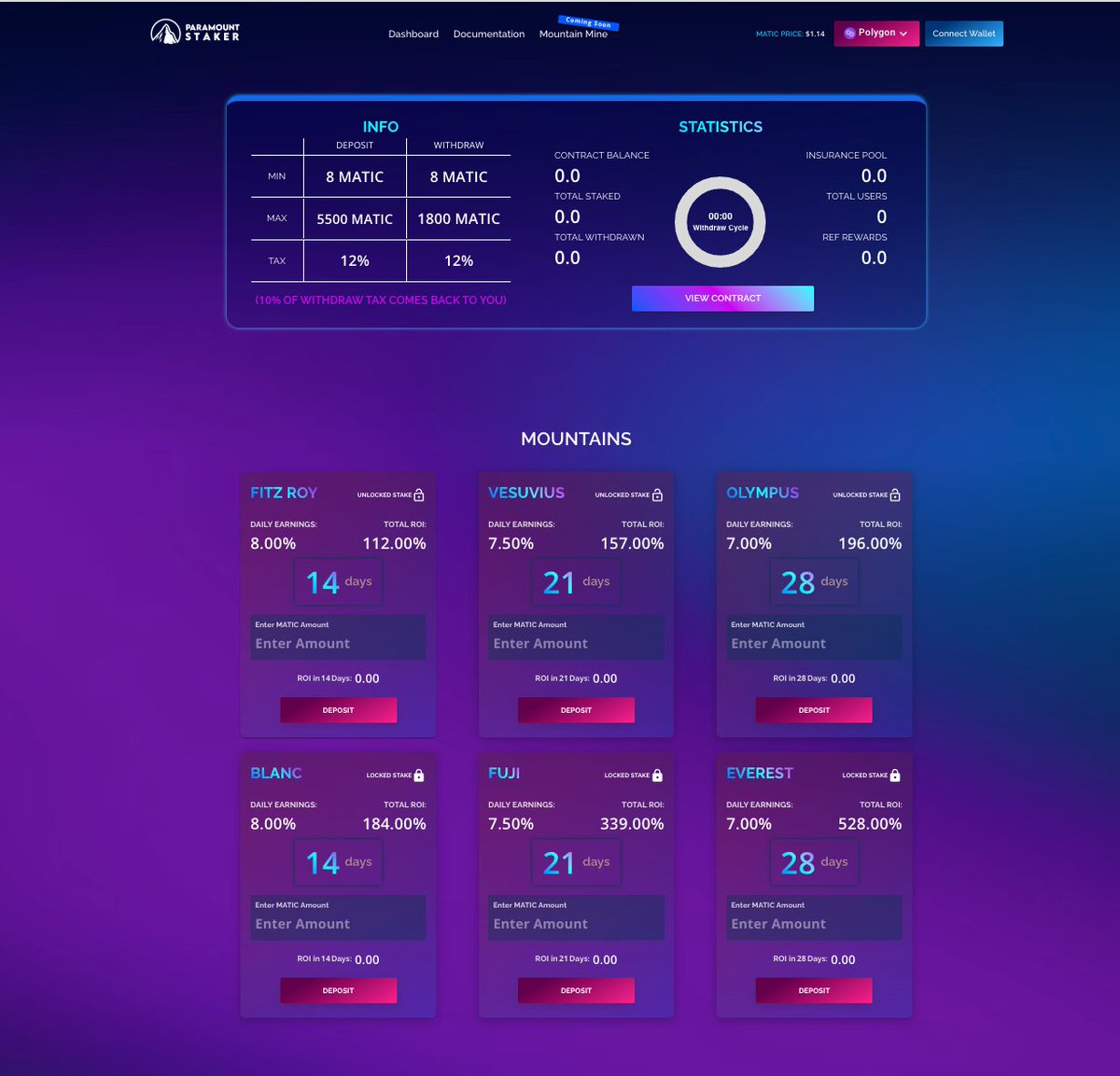 TheCoffeeBlock's tweet photo. "The only thing we changed is everything" 

@ParamountStaker is launching tonight at 20:00UTC on Polygon giving away $300!

-Retweet to win
-Must follow them
-Free 2 win

It's a high yield staker but it's built different.  It rolls through multi-chain.

Check vid from JPI below! https://t.co/eGSPXotrKR