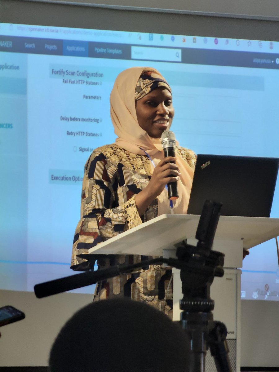 AustinNwaka's tweet photo. @InterswitchGRP's Asiya Yunusa taking us on Policy as Code with @OpenPolicyAgent.

Live @Join_localhost
#BuildingtoScale #LocalhostMeetup #DevOps https://t.co/gzjiFvFrWl
