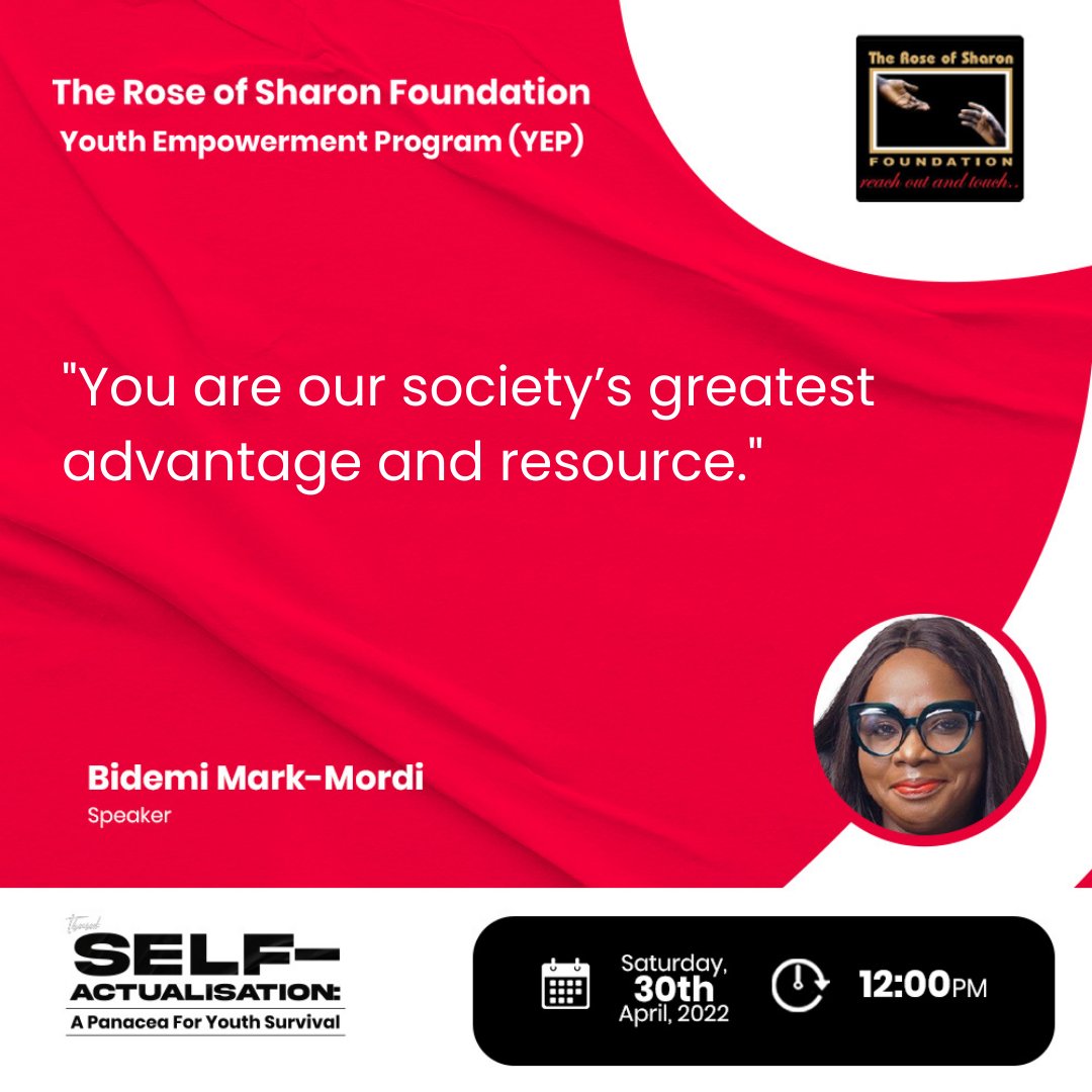 ROSFofficial's tweet photo. Now speaking is Pastor Bidemi Mark-Mordi.
Join us live now on.👇🏾

Zoom – https://t.co/vKM9v6yID6 
YouTube – @The Rose of Sharon Foundation Official
Facebook - @Rose of Sharon Foundation

#YEP2022 #YouthEmpowermentProgram #Roseofsharonfoundation #ROSF #Bidemimarkmordi https://t.co/4UX7QMeE6X