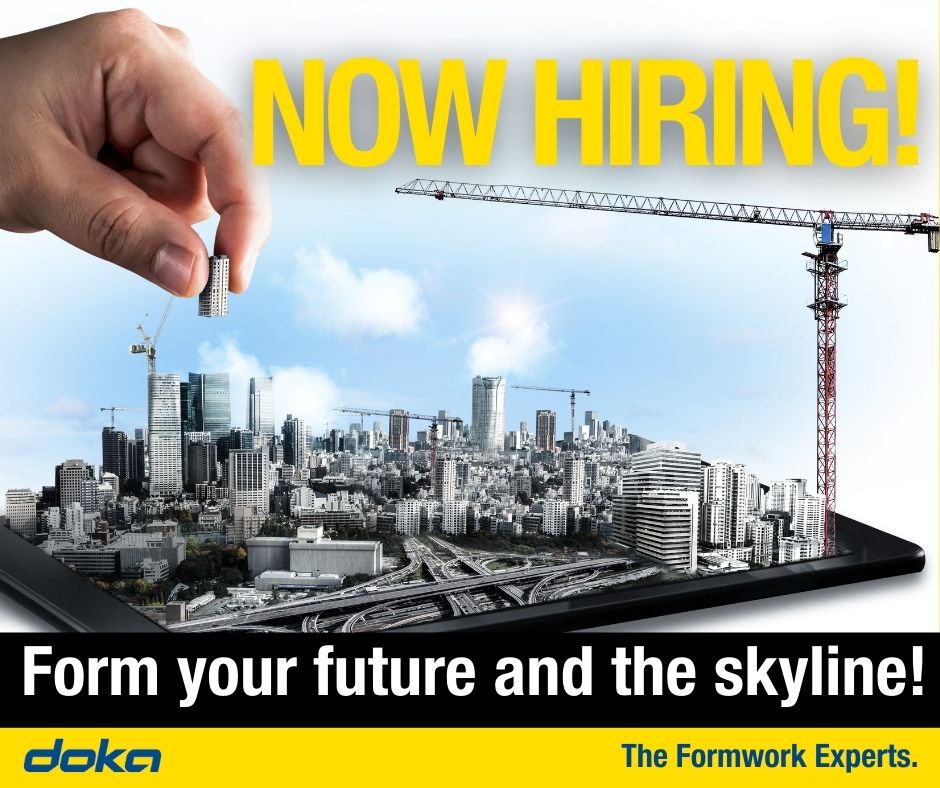 Doka_USA's tweet photo. Don’t see a position listed for you, but are interested in joining our #DokaUSA team? Simply send us an email &amp; your resume to employment@doka.com

https://t.co/qOATeiluwG

#NowHiring #CareerOpportunities #Sales #Operations #Warehouse #Engineering #Administration #WeAreDoka https://t.co/d0PIReShNc