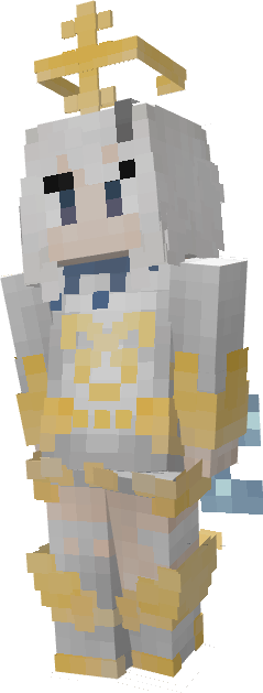 Khimskymodelerguy I Made Paimon From Genshin Impact Game I Don T Why People Call Her Emergency Food Because I Don T Pay Attention For The Many Things In Game But Okay Minecraft