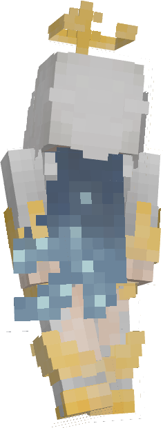 KhimskyG's tweet photo. I made Paimon from Genshin impact game. I don't why people call her emergency food, because I don't pay attention for the many things in game, but okay 
#Minecraft #GenshinImpact #Paimon #mods https://t.co/qSVmPIzxl4
