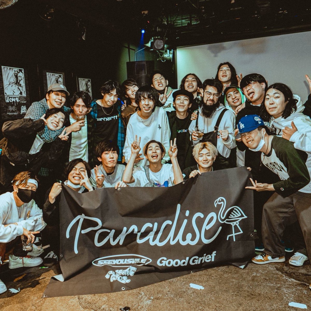 STAYHOMEALONEJP's tweet photo. 2022年4月29日(金)渋谷THE GAME
See You Smile PRESENTS.
 "PARADISE Vol.3"

See You Smile
Good Grief
NO BRIGHT GIRL
STAY HOME ALONE 

ありがとうございました！　

📸@chanmei_camera https://t.co/KQR6K5daNa