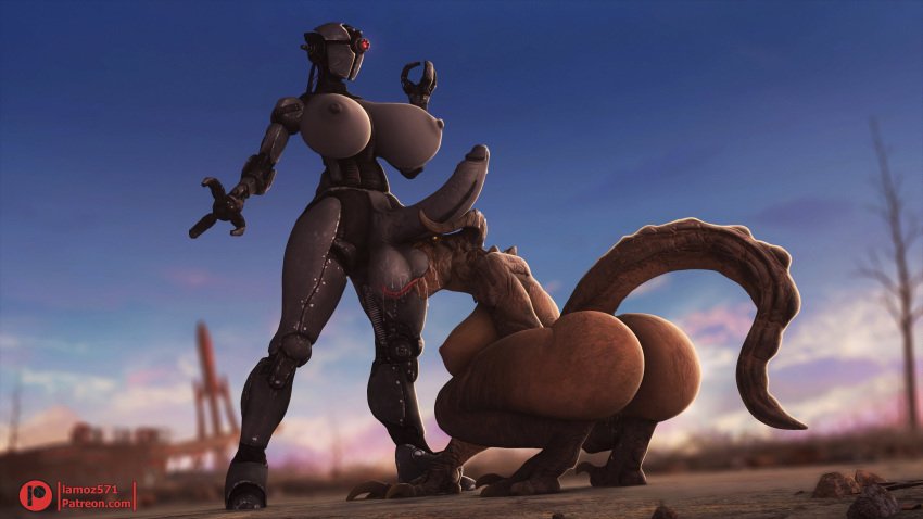 lewdrobot1's tweet photo. Yes, it is true that there's a version larger than a deathclaw. Don't go looking for it. You won't come back. You'll just end up as another ornament on the thing's gigantic dick. #LewdRP #OpenRP https://t.co/BgcRF3G3zg