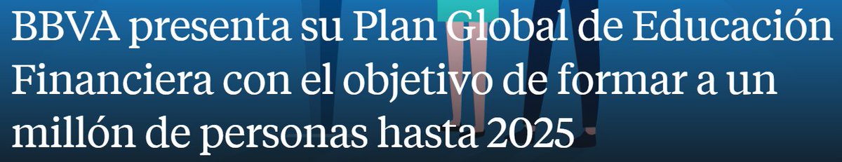 Formas de privatizar la educación financiera, mientras al mismo tiempo, cientos de profesores de #Economía perderán su trabajo en la educación pública al eliminar la educación financiera de la nueva ley educativa.
#LOMLOE #EducaciónFinanciera