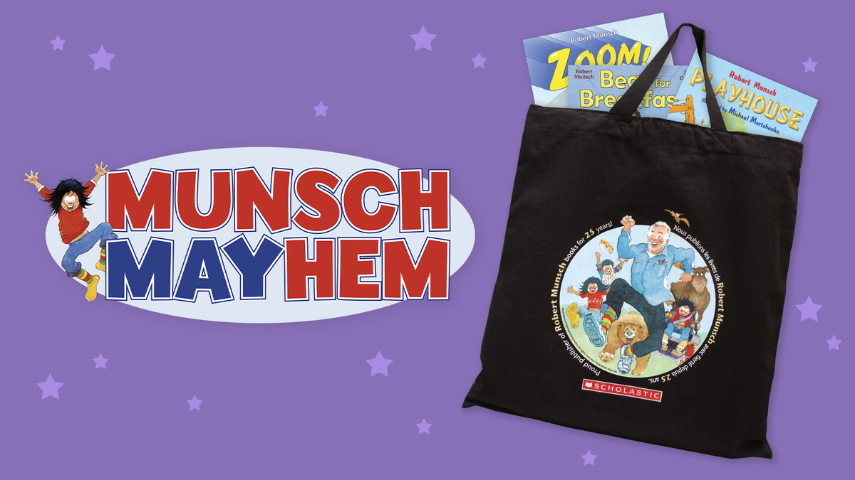 scholasticCDA's tweet photo. Itโs Canadian Independent Bookstore Day! #ShopLocal to get a free tote when you buy one or more Robert Munsch Scholastic books! #MunschMayhem #CIBD22
@cibabooks https://t.co/dmUUobP1H4