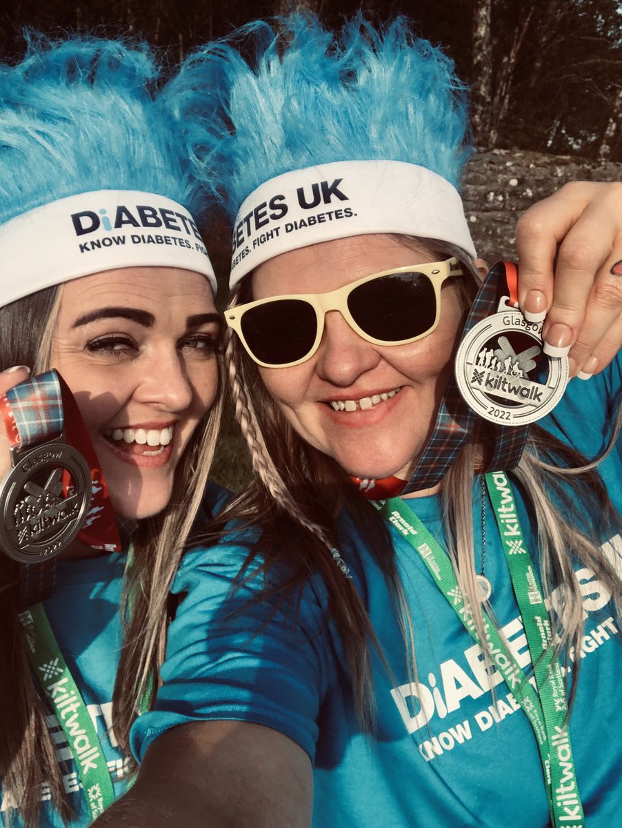We did it! I’m a bit late in posting this, Kiktwalk was amazing. Thanks to all who sponsored. Few days left if anyone who still wants to donate xxx link on my page … x