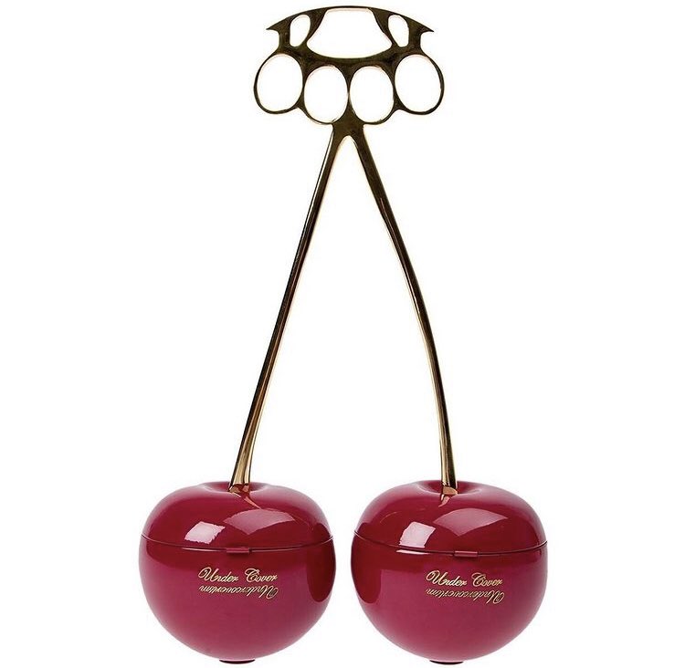 heartclue's tweet photo. cherry knuckleduster clutch bag from undercover ss15 https://t.co/yHQU5yCUfa