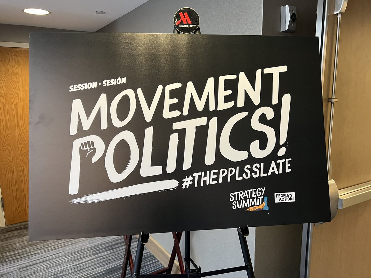 ourcityaction's tweet image. We’re in #Denver for @PplsAction’s #StrategySummit as part of the #MovementPolitics track. We’re here with organizers from across the country to build capacity to create #ThePplsSlate! Let’s go!