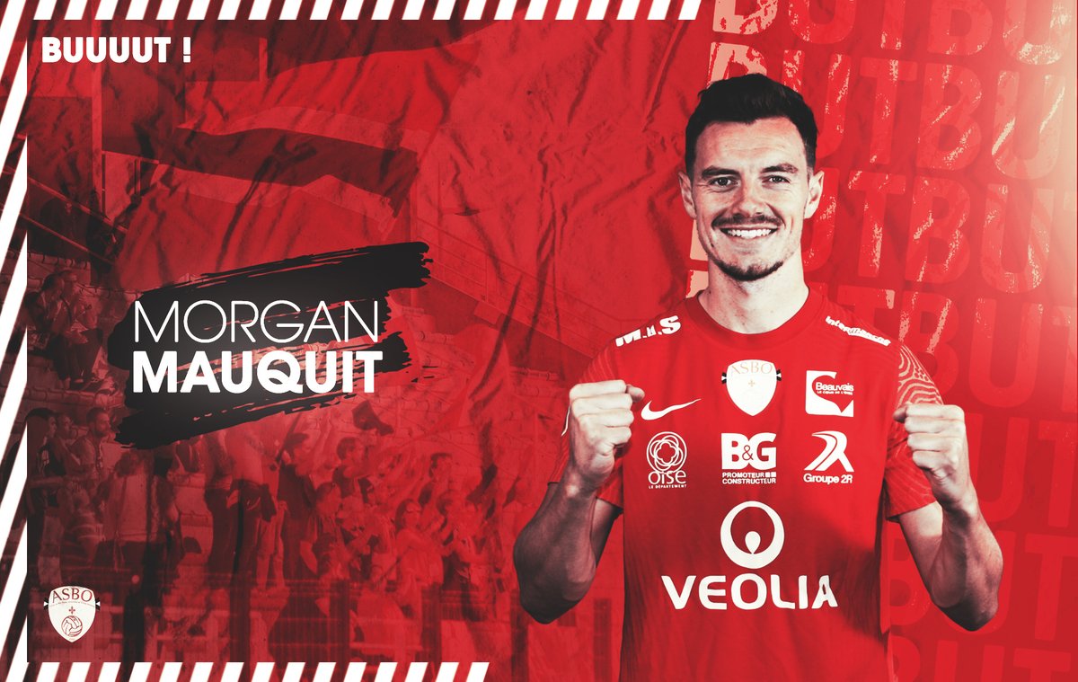 AS_BeauvaisOise's tweet image. .@AS_BeauvaisOise 🆚 @OSQFOOT (#N2)

Buttttttttttttttttttttttt de Morgan Mauquit pour Beauvais (2-1, 45e). Magnifique coup franc direct !!! La belle histoire : 1re titularisation pour lui cette saison et 1er but après 9 mois d’absence.