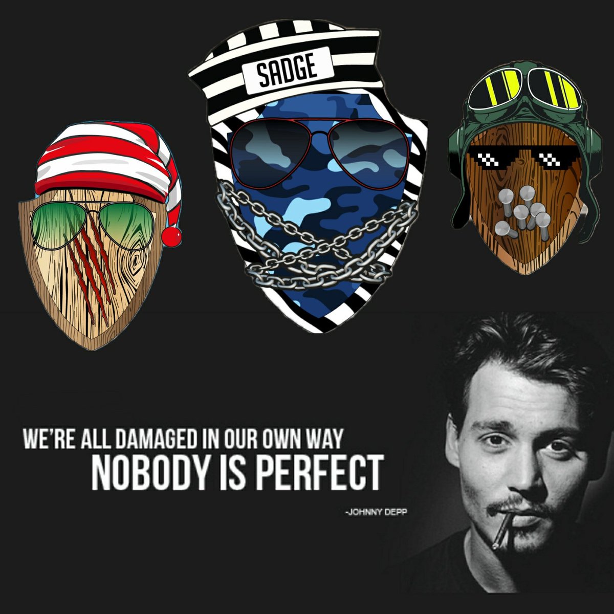 SadgeBadge's tweet photo. Fight through the demons

@SadgeBadge 

#JusticeForJohnnyDepp #nft https://t.co/OqW9P26vEv