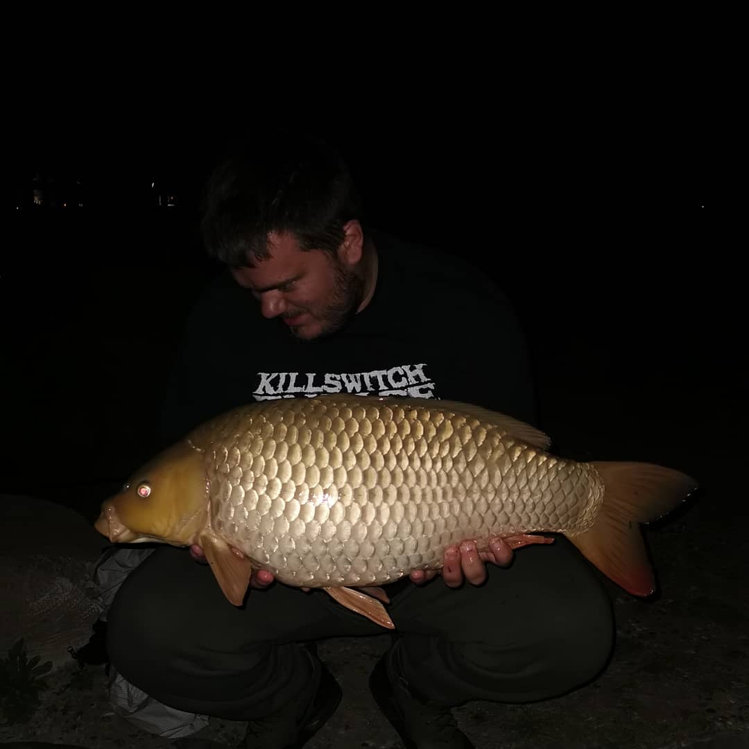 The biggon out of the secret koi lake a few years ago
