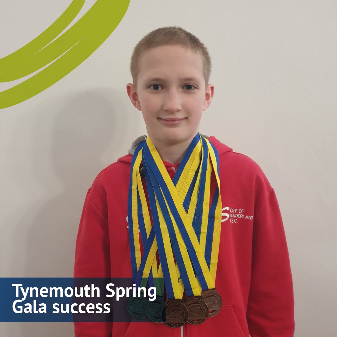Nathan once again did us proud in the Tynemouth Spring Gala, where he won 2 gold and 3 bronze medals.  We can't wait to hear about the North East Regional Championships coming up and wish Nathan the very best of luck with his qualifying times safely in the bag

#sponsored #talent