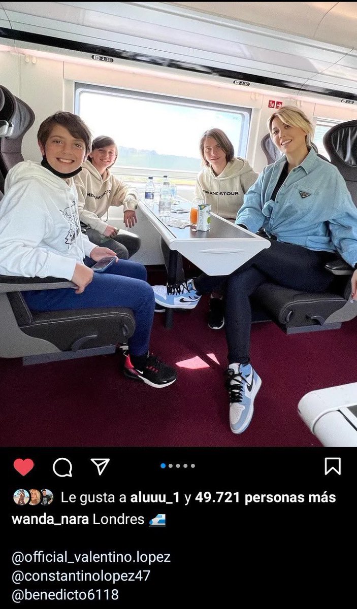 emedemaite's tweet photo. Wanda lleva en tren a Londres a los hijos a ver a Maxi López. https://t.co/MXRaNyKH8R