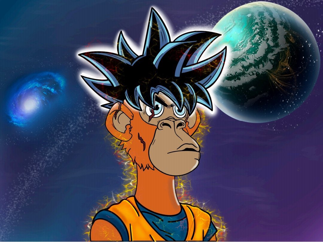 NgehChin's tweet photo. @trippinapes this is my first fan art from the Dragonball series. Hope you enjoy it## https://t.co/BzfTs2kgJK