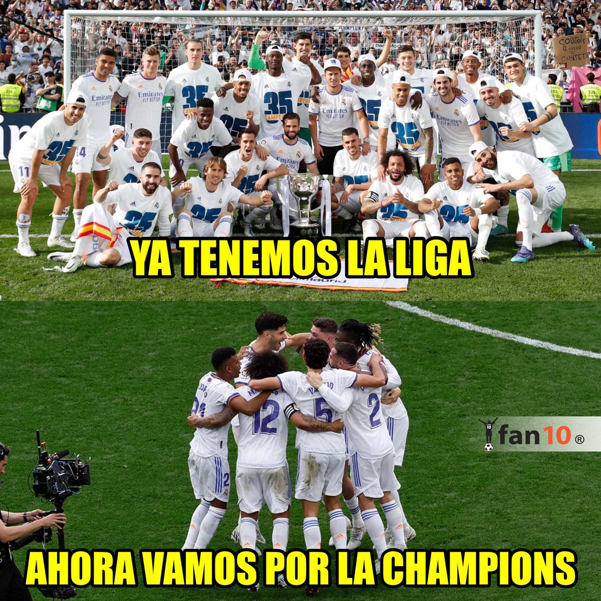 SoyFan10's tweet photo. Queremos la Champions. https://t.co/KqDW60lKif
