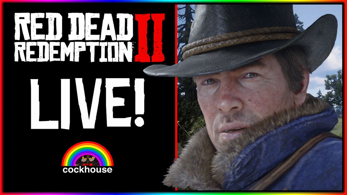 RockridgeUK's tweet photo. We are Live tonight at 7.30pmGMT with the next part of Red Dead Redemption 2, if your free then please come on over and say hello https://t.co/cG7eQEKbhu
#cockhouse #dtvnetwork #ingenvideo #daggerspov https://t.co/6RXl1sv2lC