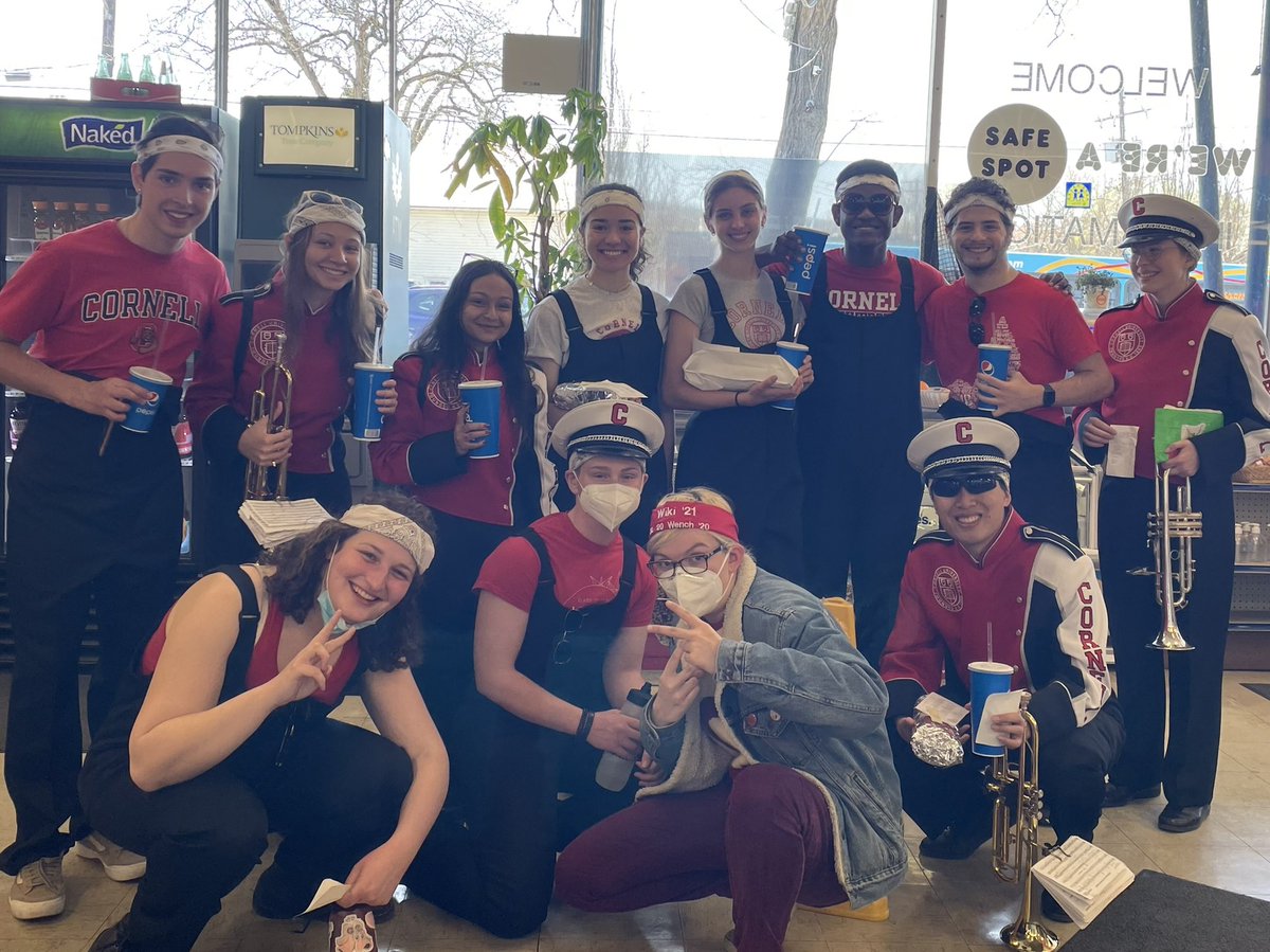 BigRedTrumpets's tweet image. Spending our Spring Concert lunch break at Shortstop!! 😍