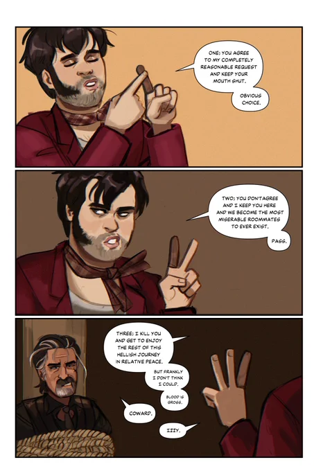 The Walls are Talking Pgs 7 &amp; 8

Sorry Izzy :c

#OurFlagMeansDeath 