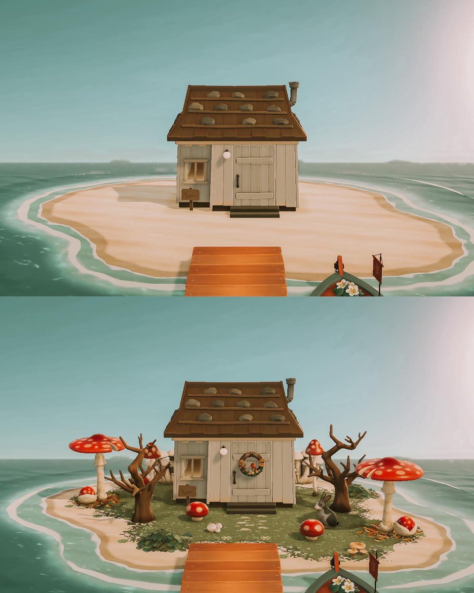 A little mushy island 🍄

#acnh #animalcrossing #happyhomeparadise #どうぶつの森 #あつまれどうぶつの森