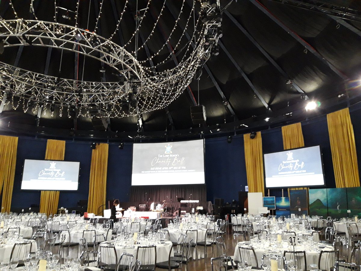 We're almost ready for the Lord Mayor's Charity Ball tonight in <a href="/RoundRoomDublin/">Round Room Dublin</a>.  Don't forget everyone can bid in the online auction until 9pm!

To check out the items available to go app.galabid.com/lmcb22/items
To register text lmcb22 and your full name to 086-1803786.