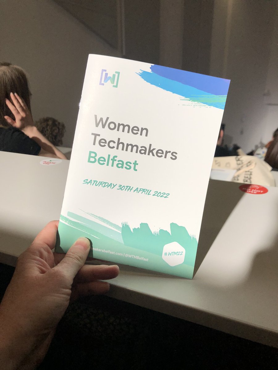 gingedarce's tweet photo. Huge thank you to the @WTMBelfast team of volunteer heroes for today’s awesome Women Techmakers #WTM22 event.

Really great afternoon with tech talks on everything from how melty timezones are, to their work speeding up disease diagnosis, from brilliant women working locally 🙌🏻👏🏻 https://t.co/5cARu289uz