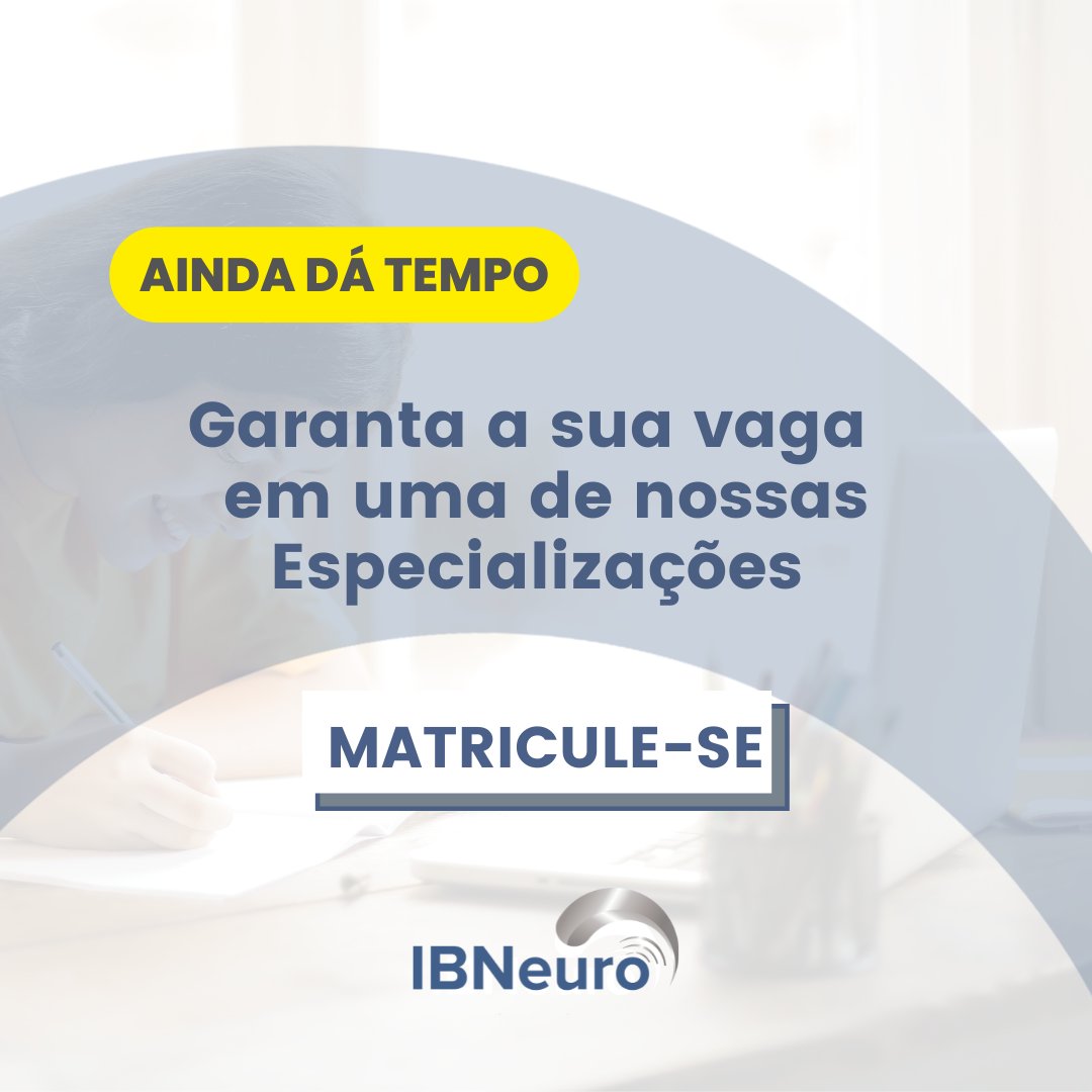 As nossas especializações em Reabilitação Cognitiva, Terapia Cognitivo-Comportamental e Neuropsicologia, ainda têm vaga.

Faça parte das nossas turmas. Basta, acessar o link abaixo e falar com a nossa equipe.

api.whatsapp.com/send?phone=556…