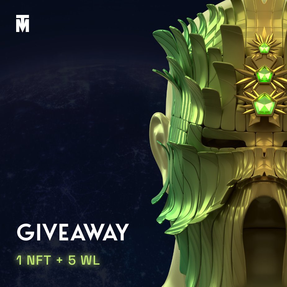 🎁 1 NFT and 5 WL 🎁

• The TerraMask is the first Watch2Earn (W2E) community co-produced NFT series. 

Rules:
1️⃣ Follow <a href="/TerraMask/">TheTerraMask</a> &amp; <a href="/90BE90/">BE90</a>
2️⃣ Like &amp; RT
3️⃣ Tag 2 Friends

⏰ 24 Hours!
 
#NFTGiveaways