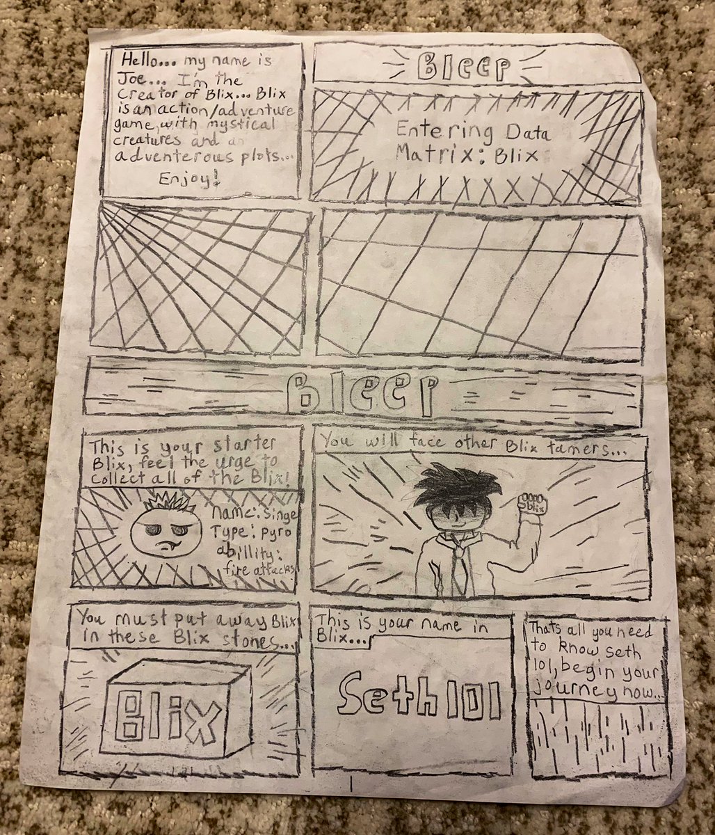 I found this comic from 2004 at my parent's house. It's too funny to me that I've been trying to make a story about monster collecting for almost 20 years 😂