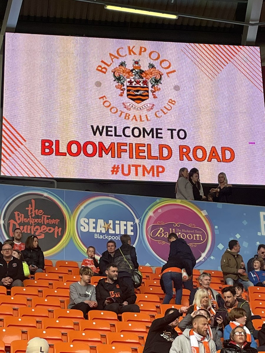 NWMedical1's tweet photo. We are at the last match of the season for the Seasiders at Bloomfield road today. BFC vs Derby County. We wish the teams a safe and enjoyable match! What are your predictions? Let us know in the comments. https://t.co/4voBpBDF9z