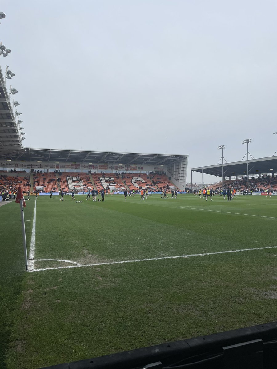 NWMedical1's tweet photo. We are at the last match of the season for the Seasiders at Bloomfield road today. BFC vs Derby County. We wish the teams a safe and enjoyable match! What are your predictions? Let us know in the comments. https://t.co/4voBpBDF9z