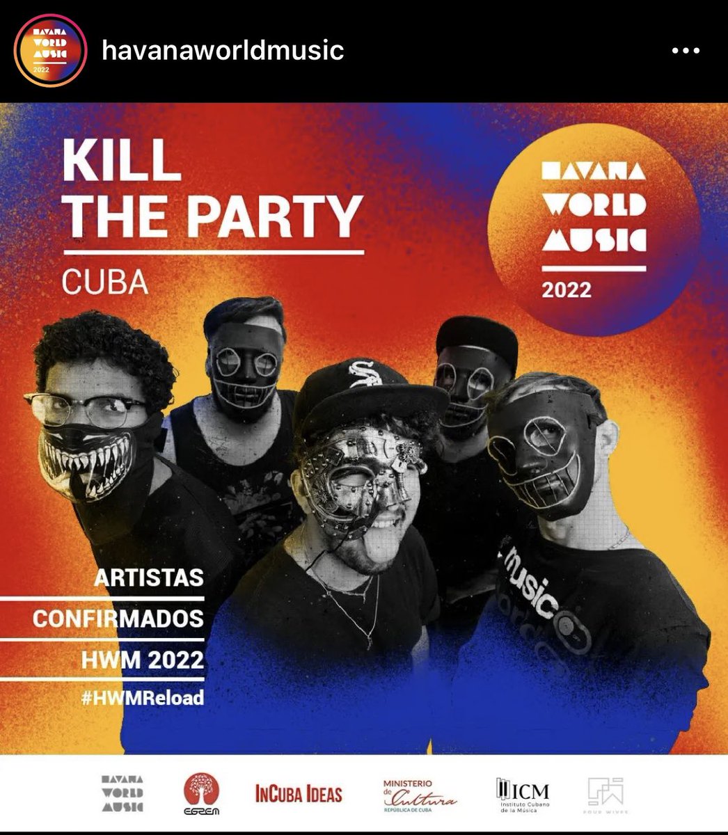 NOS VEMOS EN HAVANA WORLD MUSIC!!