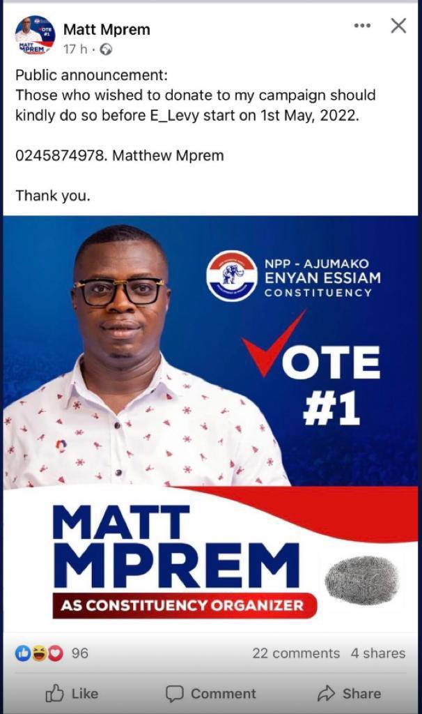 Cassielforson's tweet photo. My constituents and I are still unanimous in our opposition to the E-Levy! https://t.co/sI4UDzEnpN