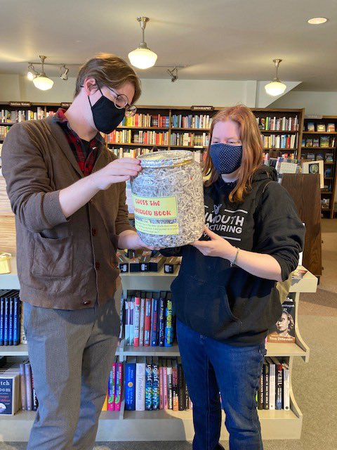 We’re guessing the shredded book for #IndieBookstoreDay! Stop in and take your best guess for a chance to win 🏆