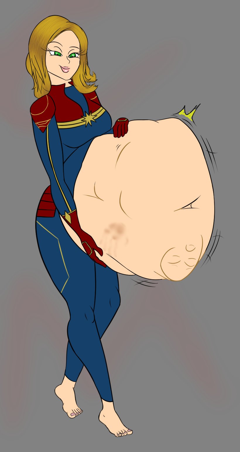 Punished Angel na platformě X: „Captain Marvel vore from a few years back.  https://t.co/hjlbA53tyI“ / X