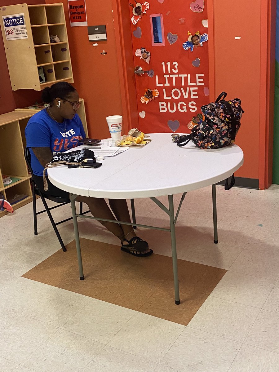 We are on the phones and in the streets turning out the VOTE for the early childhood and care millage. Get to the polls before 8 PM. #NOLA #NewOrleans
