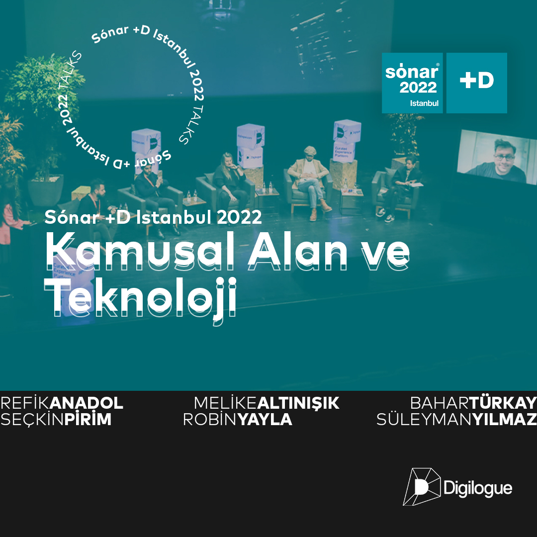 Süleyman Yılmaz, Melike Altınışık, Robin Yayla, Seçkin Pirim ve Refik Anadol; Bahar Türkay moderatörlüğünde Kamusal Alan ve Teknoloji panelinde bir araya geldi.⁠ 

Podcast’i aşağıdaki linkten dinleyebilirsiniz.⁠

spoti.fi/3vwLLZJ
