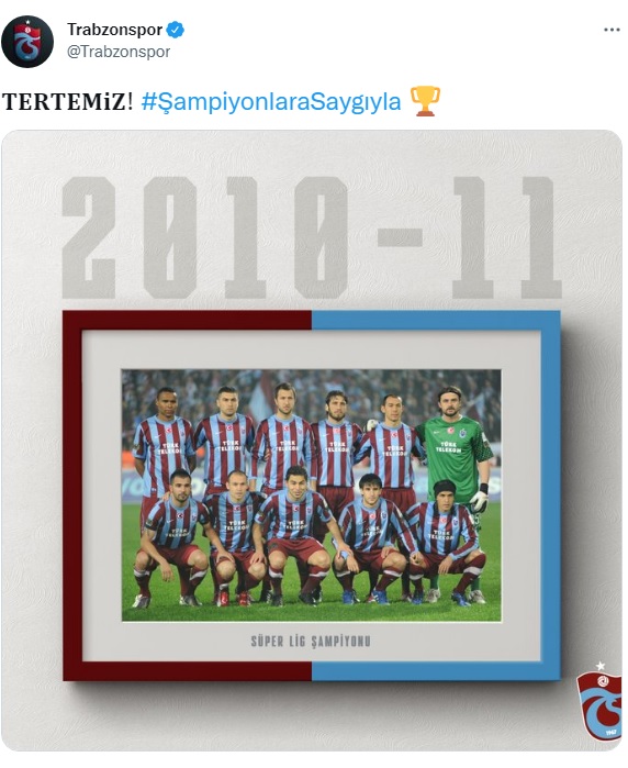 futbolarena's tweet photo. Trabzonspor'dan 2010/11 paylaşımı: "Tertemiz." https://t.co/tcGrpm2e4s